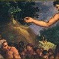 Crombie photos 11-25-14 The Preaching of St. John the Baptist, by Alessandro Allori (1601-03).