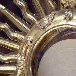 Detail of a host in a monstrance
